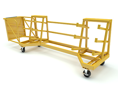 Heavy Duty Industrial Carts, Trolleys, Casters - Custom & Stock