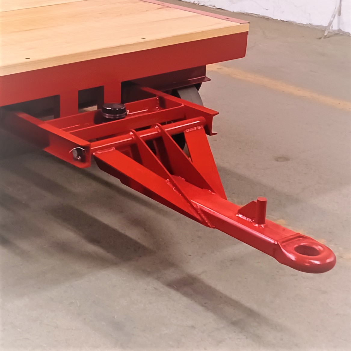 Spring Loaded Tow Trucks and Carts Blog | XT3427 - Heavy Duty Four Wheel Steer Trailer