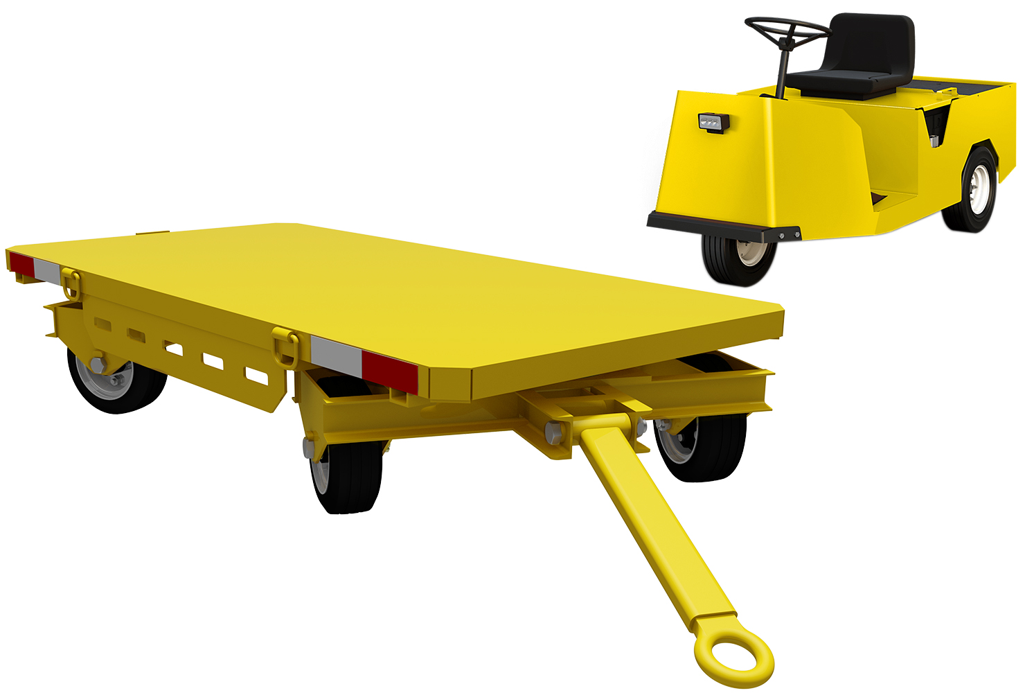 Hamilton Carts and Trailers Material Handling Equipment, Towline